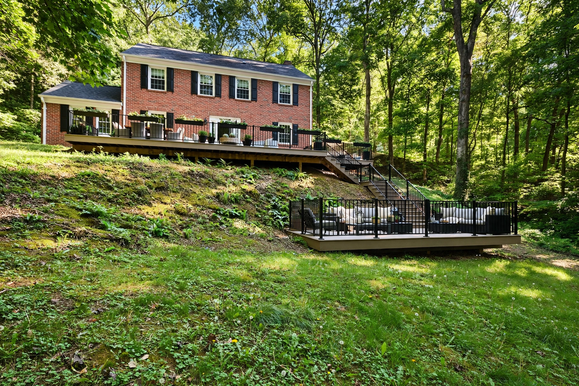 Multi Level Deck Installation —  Multi Level Deck Installation in Kenhill by Bowie Deck Company