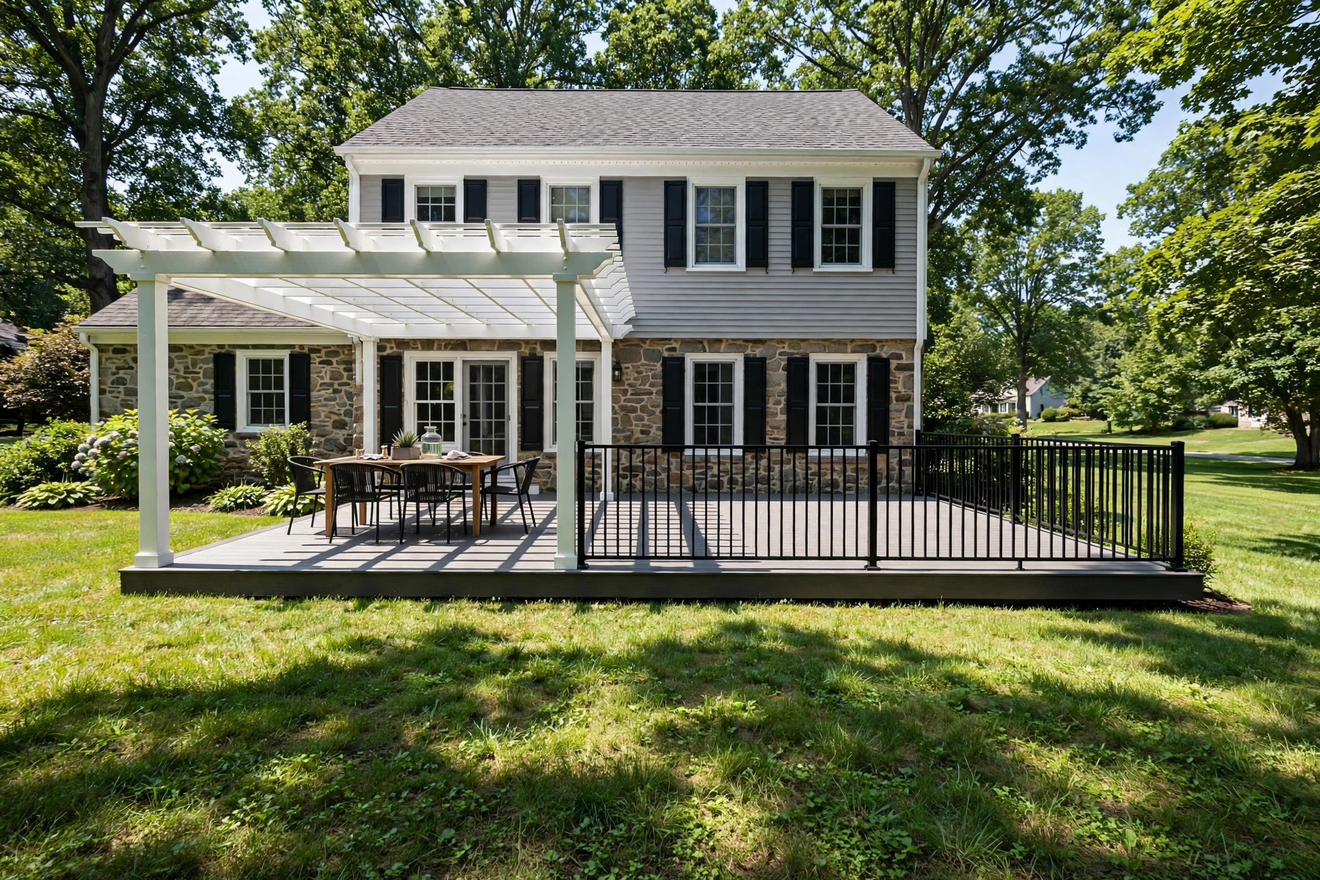 Pergola and Deck Combinations —  Pergola and Deck Combinations in Mitchellville by Bowie Deck Company